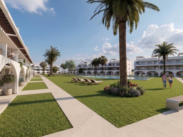 New Build Apartments Near the Beach in Vera Playa, Costa de Almeria