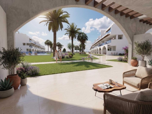 New Build Apartments Near the Beach in Vera Playa, Costa de Almeria