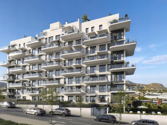 Luxury New Build Apartments in Cala Finestrat Close to the Beach