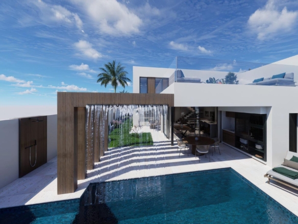 Exclusive Front Line Lake Semi Detached Villas in Santa Rosalia Lake and Life Resort