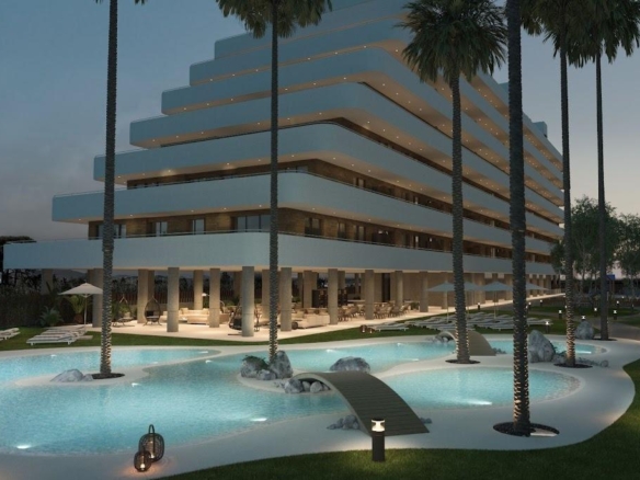 New Build Beachfront Apartments for Sale in Moncofa with Sea Views