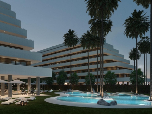 New Build Beachfront Apartments for Sale in Moncofa with Sea Views
