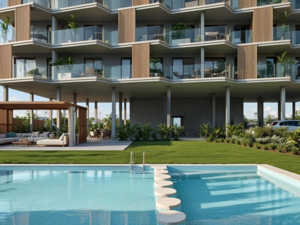 New Build Apartments for Sale in Moncofa 300 Metres from the Beach