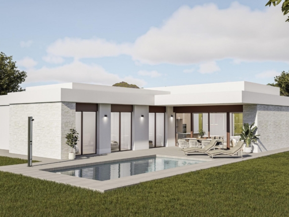Custom Built New Villas in Pinoso (Alicante): Spacious Homes in Natural Surroundings