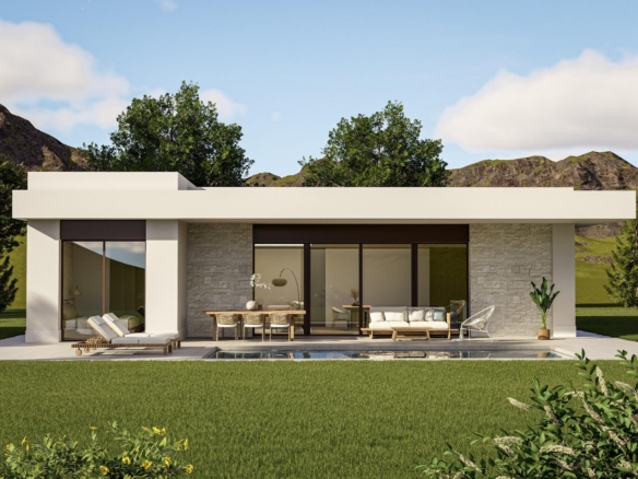 Custom Built New Villas in Pinoso (Alicante): Spacious Homes in Natural Surroundings
