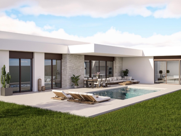 Custom Built New Villas in Pinoso (Alicante): Spacious Homes in Natural Surroundings