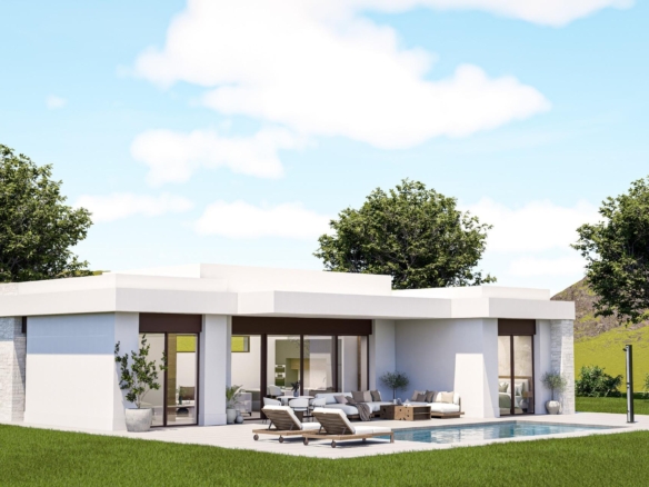Custom Built New Villas in Pinoso (Alicante): Spacious Homes in Natural Surroundings