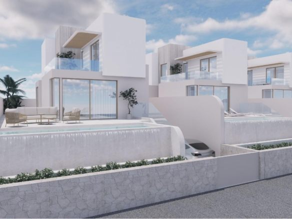 Exclusive New Build Villas with Infinity Pool Near La Finca Golf-Algorfa