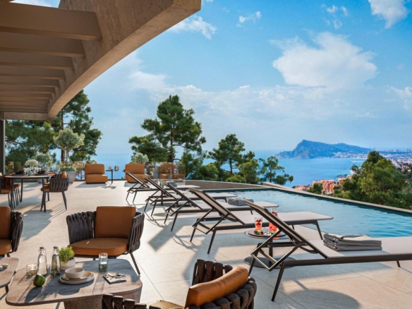 Contemporary Luxury Villa with Panoramic Sea Views in Altea Hills, Costa Blanca North