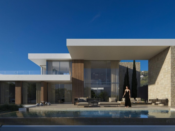 Luxury Contemporary Villa with Sea Views in Benimeit Moraira