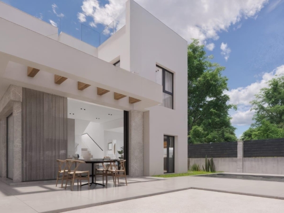 Modern New Build Villas in La Herrada Los Montesinos With Private Pool