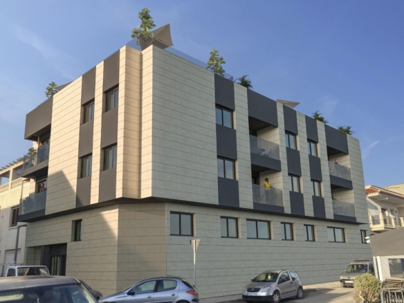 New Build Apartments for Sale in Catral Alicante with Rooftop Pool