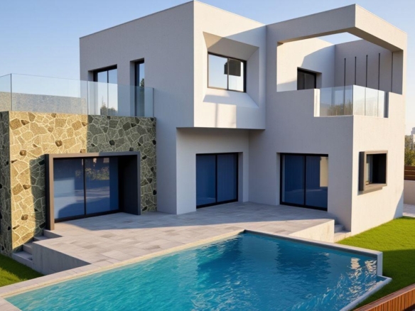Modern New Build Villa with Open Views in Ciudad de las Comunicaciones, San Miguel de Salinas