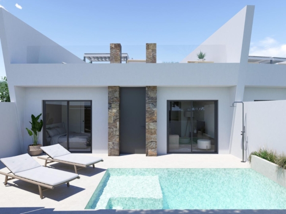 Modern New Build Townhouses with Private Pool in El Alba Resort Torre Pacheco