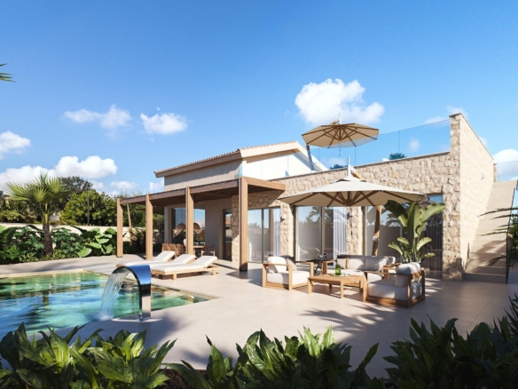 Modern Villa Just 150 Meters from the Beach in Cabo de Palos, Costa Cálida