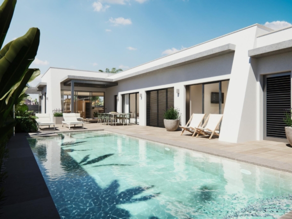 NEW BUILT VILLA ON A FLOOR