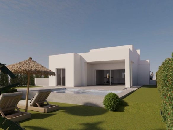 Contemporary Villas with Private Pool at La Finca Golf Resort, Algorfa