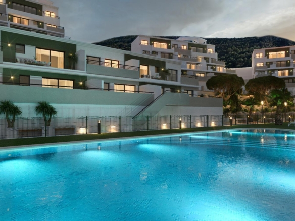 New Build Apartments with Sea Views in Xeresa Costa Blanca North
