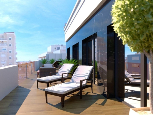 Modern New Build Apartments in Central Torrevieja Costa Blanca