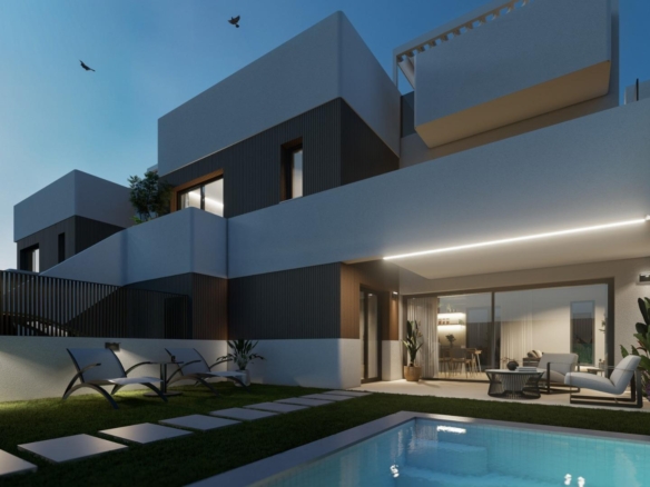 New Build Bungalows with Private Pool in San Pedro del Pinatar