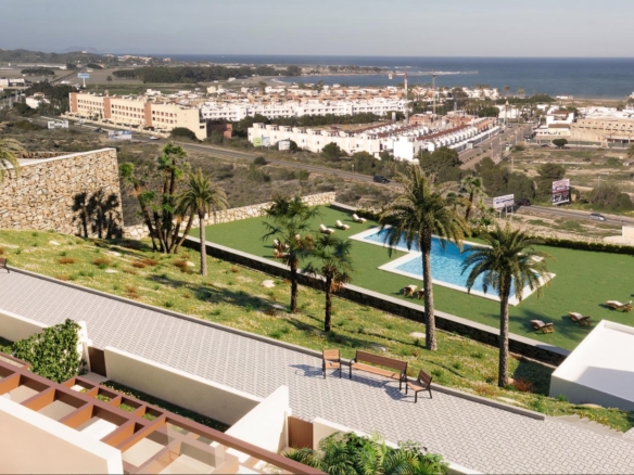 New Build Apartments with Sea Views in Vera Playa, Almería