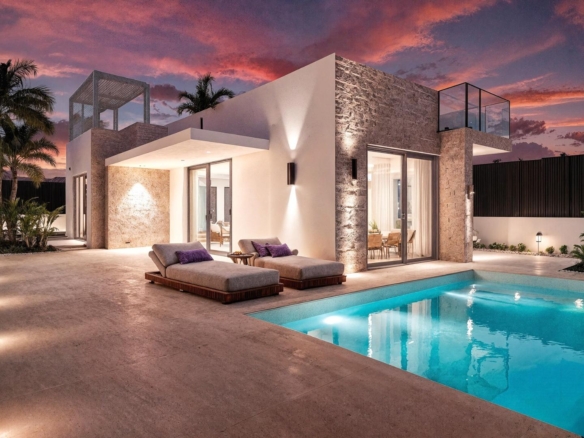 Exclusive New Build Villas with Private Pool Near the Beach in Los Alcazares – YC405754