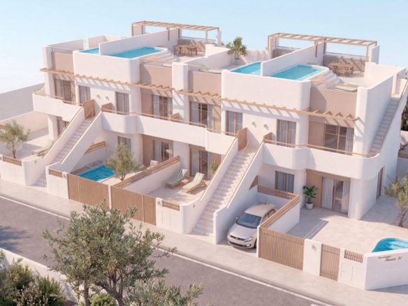 Exclusive New Build Bungalows with private pool in Pilar de la Horadada
