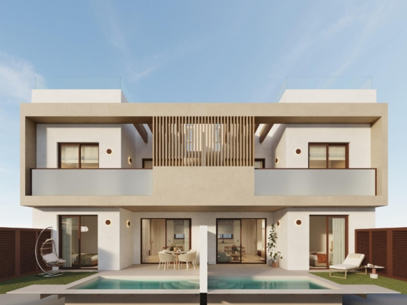 Exclusive New Build Bungalows with private pool in San Pedro del Pinatar – YC406052