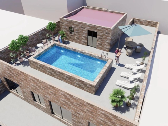Modern Apartments with Rooftop Pool Just 250 Metres from Acequion Beach – YC406133