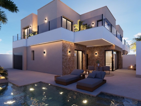 New Build Luxury Villas for Sale in San Pedro del Pinatar Near the Mar Menor – YC406429