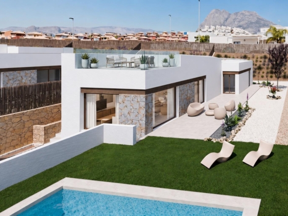 Exclusive Contemporary Villas with Panoramic Views in Balcon de Finestrat, Costa Blanca North