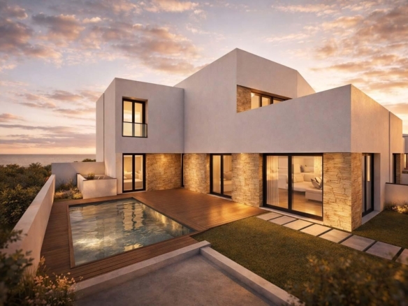 Modern New Build Quad Villas in Bigastro, Alicante