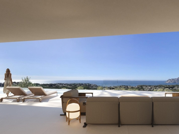 Luxury Contemporary Villa with Panoramic Sea Views in Montemar, Benissa – YC409384