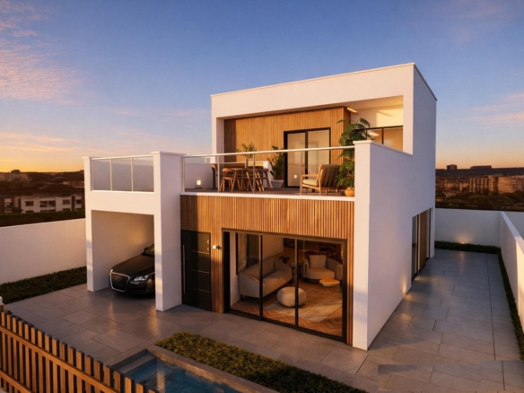 Modern New Build Villa in Los Alcazares, Murcia Near the Beach – YC410754