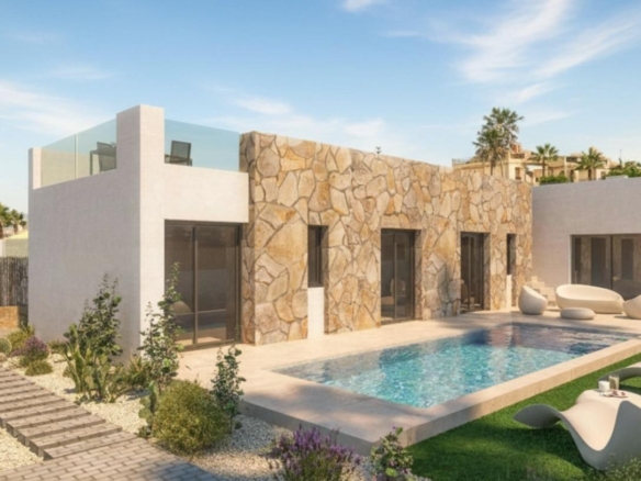 Luxury New Build Villas Next to La Finca Golf in Algorfa – YC410898