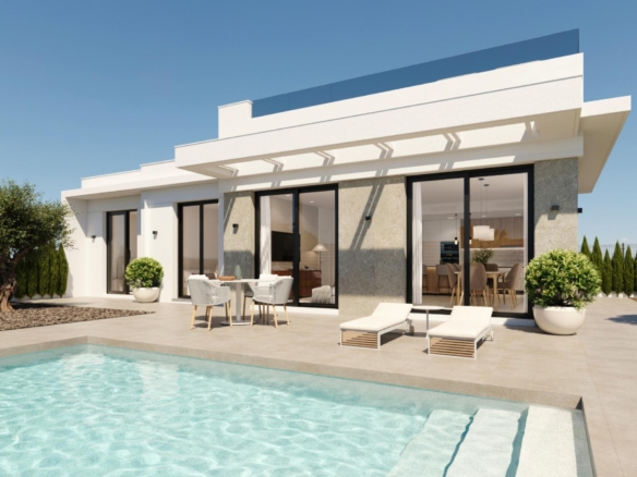 New Build Villas in Hacienda del Álamo Golf Resort, Murcia – YC411034