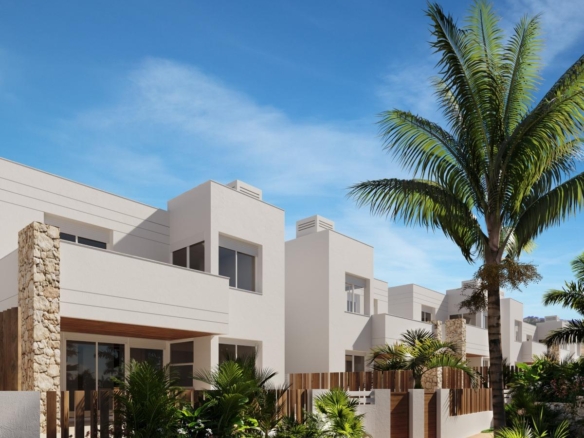 New Build Villas and Bungalows Just 250 Meters from the Beach in Mar de Pulpí – YC411467