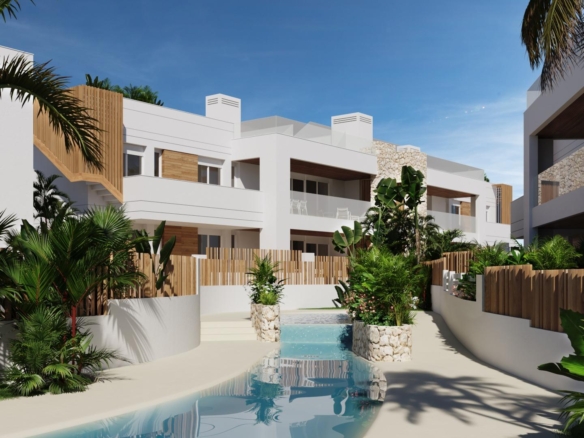 New Build Villas and Bungalows Just 250 Meters from the Beach in Mar de Pulpí – YC411475