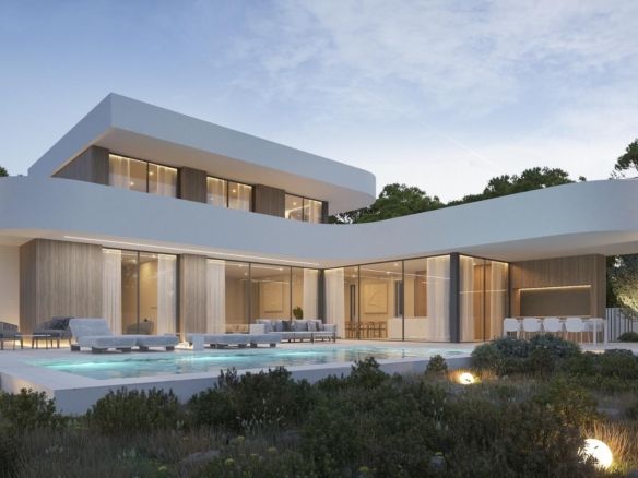 Luxury Modern Home in the Heart of Moraira-Teulada: A Contemporary Mediterranean Retreat – YC411575