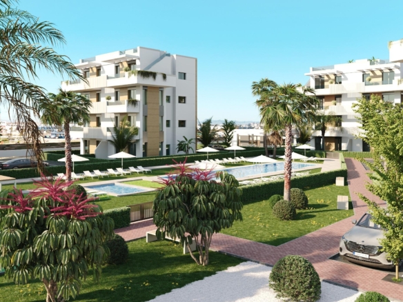 New Build Tourist Apartments in Santa Rosalía Lake and Life Resort Costa Cálida – YC411607