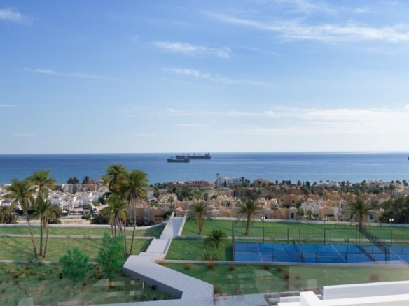New Build Apartments with Sea Views in Vera Playa, Almería – YC411698
