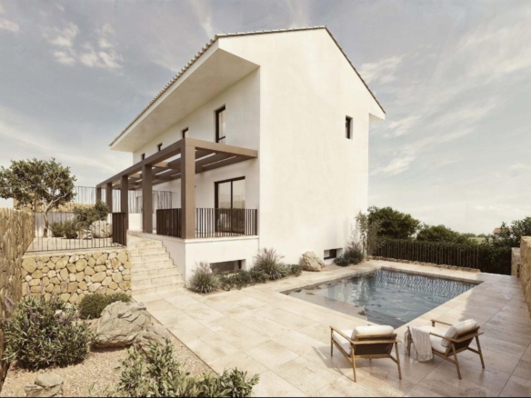 Exclusive New Build semi detached Villas with Private Pool and Garage in La Nucía – YC411762