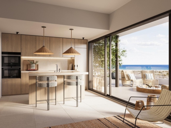New Build Beachfront Apartments and Penthouses for Sale in Macenas, Almería – YC411846
