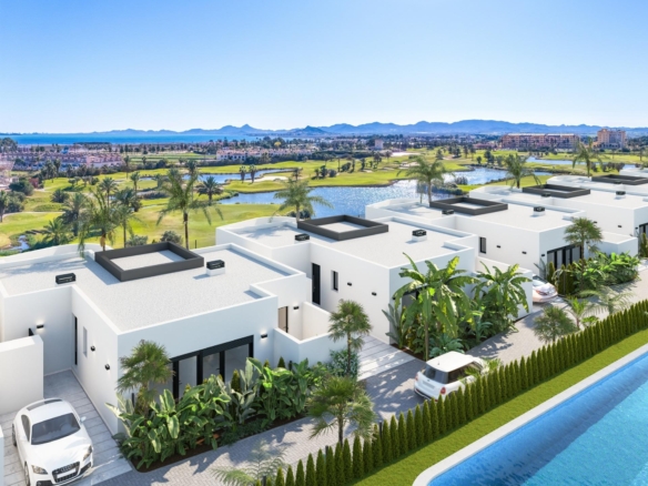 New Build Residential on the Frontline of La Serena Golf in Los Alcázares – YC412018