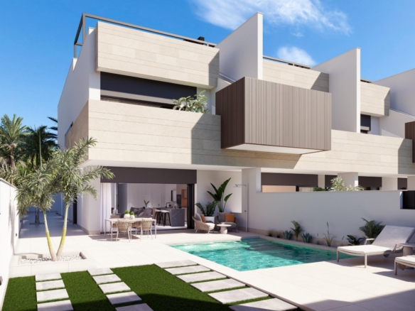 Boutique Development of New Build Homes with Private Pools in Pilar de la Horadada – YC412034