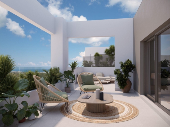 New Build Apartments with Sea and Golf Views in Pulpí, Almería – YC412062
