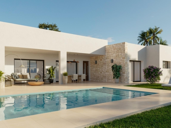 Newly built villas located in the municipality of Aspe. – YC412086