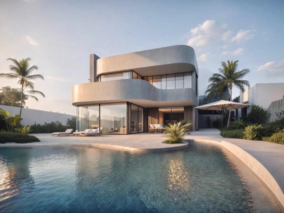 Newly built detached villas with private pool in Roldán, Torre-Pacheco – YC412154