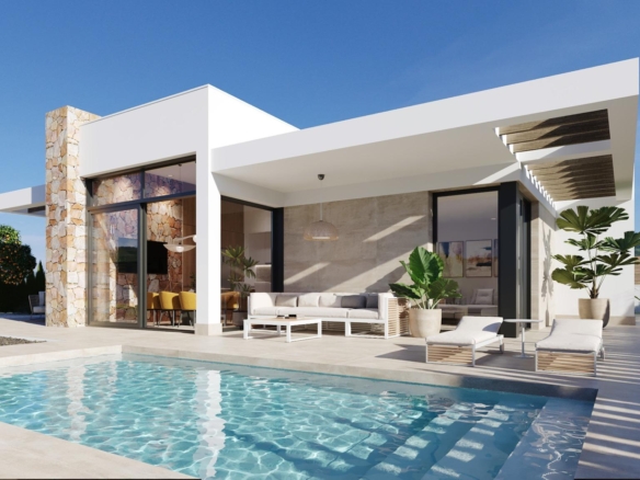 New Build Villas in Hacienda del Álamo Golf Resort, Murcia – YC412210