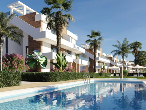 New Build Apartments in Hacienda del Álamo Golf Resort, Murcia – YC412226